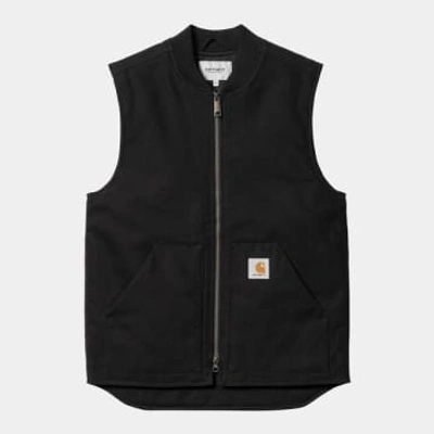 Carhartt Classic Black Rigid Sleeveless Jacket