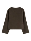 Totême Brown Straight Sweater In Brown