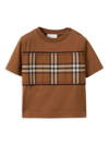 BURBERRY BABY'S CHECK T-SHIRT