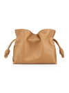 Loewe Women's Flamenco Mini Leather Clutch In Oak