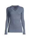 Capsule 121 Women's Sierra Cotton & Cashmere Sweater In Waterfront