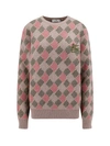 ETRO WOOL SWEATER WITH EMBOSSED ICONIC EMBROIDERY