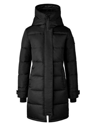 Canada Goose Women's Shelburne Down-quilted Parka In Black