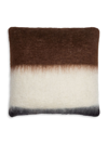 VISO PROJECT TWO-TONE MOHAIR PILLOW