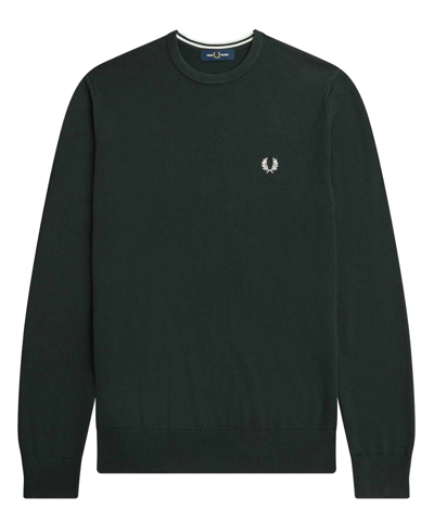 Fred Perry Sweater In Green