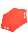 MOSCHINO SUPERMINI LOGO WITH BEARS UMBRELLA