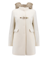 Fay Coat In White