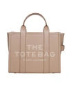 Marc Jacobs Medium Tote In Camel Leather In Brown