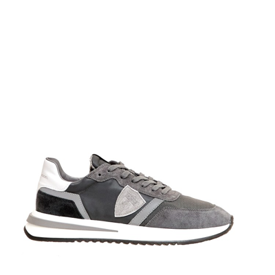 Philippe Model Tropez 2.1 Running Sneakers - Anthracite In Grey