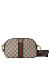 GUCCI OPHIDIA GG PATTERNED SATCHEL