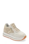 VOILE BLANCHE VOILE BLANCHE MARAN MIXED MEDIA SNEAKER