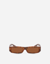Dolce & Gabbana "mini Me" Sunglasses In Leo Print Havana