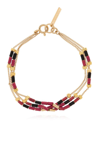 Isabel Marant Embellished Bracelet In Multi