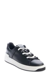 Balmain B-court Leather Sneakers In Nero