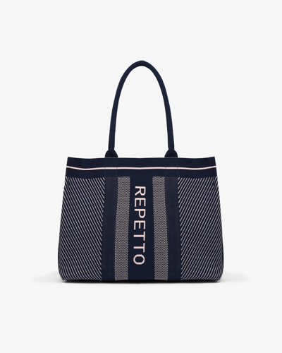 Repetto Shopping Bag In Blue