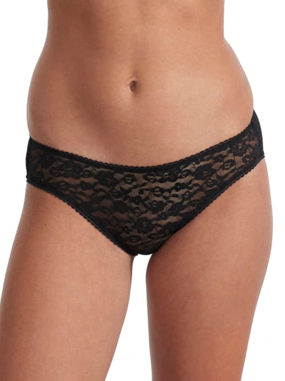 Camio Mio Allover Lace Bikini In Black