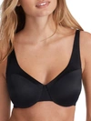 Reveal Low-key Less Is More Unlined Comfort Bra In Black
