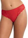 Simone Perele Caresse Tanga In Tango Red