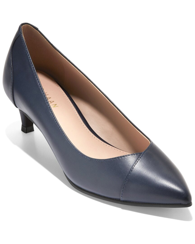 Cole Haan Brenley Leather Pump In Blue ModeSens