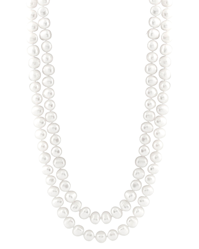 Splendid Pearls 9-10mm Freshwater Pearl Endless 80in Necklace
