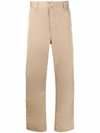 Carhartt Beige Simple Trousers