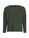 ELIE TAHARI WOMEN'S RIBBED CASHMERE PULLOVER SWEATER