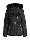 MOOSE KNUCKLES WOMEN'S CAMBRIA BELTED DOWN JACKET