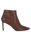 CO WOMEN'S POINTED LEATHER ANKLE BOOTS