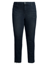 SLINK JEANS, PLUS SIZE WOMEN'S CLOVER HIGH-RISE SKINNY JEANS