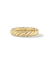 DAVID YURMAN WOMEN'S SCULPTED CABLE BAND RING IN 18K YELLOW GOLD