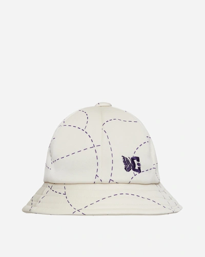 Needles Dc Shoes Bermuda Hat Ivory In White