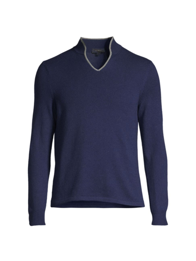 Sease Men's Ellen Pull 2.0 Cashmere Sweater In Navy Blue