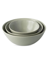 Fable The Nested Serving Bowls In Beachgrass Green
