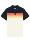 MARINE LAYER RECYCLED SPORT CHEST STRIPE POLO