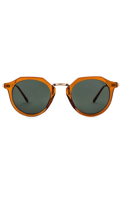 Aire Taures Round Sunglasses In Orange