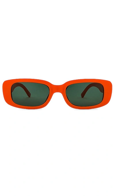 Aire Ceres Rectangle Sunglasses In Red