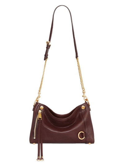 Rebecca Minkoff Women's Mini Mab Leather Crossbody Bag In Cigaro