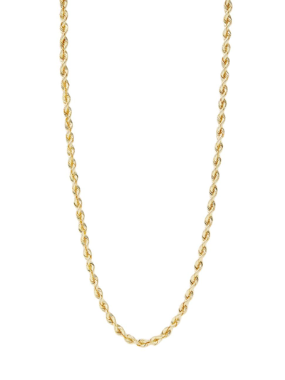 Saks Fifth Avenue Women's 14k Yellow Gold Rope Chain Necklace