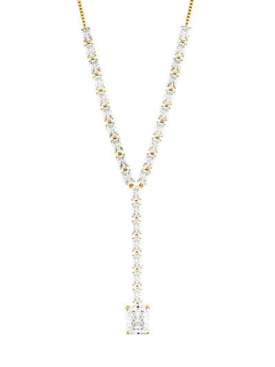 Adriana Orsini Women's Naomi 18k-gold-plated & Cubic Zirconia Y-necklace