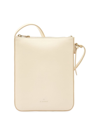 Il Bisonte Women's Modulo Leather Crossbody Bag In Bianco Latte