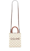 Fwrd Renew Celine Triomphe Tote Bag In Neutral
