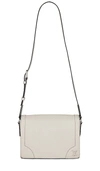 Fwrd Renew Louis Vuitton Flap Messenger Guri Bag In Grey