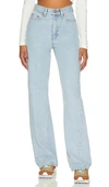Dr Denim Echo Regular Fit Straight Leg Jeans In Blue