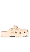 Free People Karlie Buckle Clog In Tan
