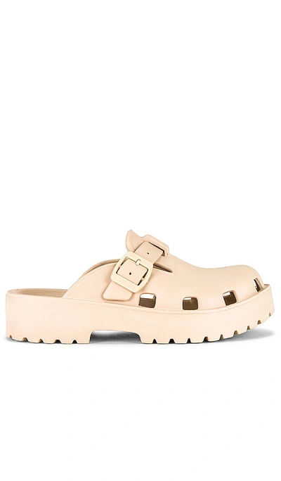 Free People Karlie Buckle Clog In Beige