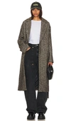 Astr Rhodes Coat In Brown