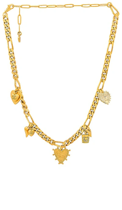 Elizabeth Cole Leorah Necklace In Metallic Gold