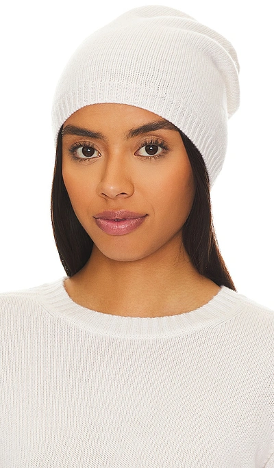 Autumn Cashmere Asymmetric Bag Hat In Beige