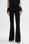 PAIGE PAIGE VELVET FLARED HIGH RISE JEANS