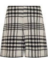 Jw Anderson J.w. Anderson Wide Leg Shorts In White/black
